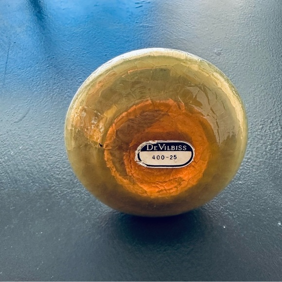 Vintage Devilbiss Empty Bottle Atomizer Fragrance Cased Glass Gold Antique - Picture 5 of 16